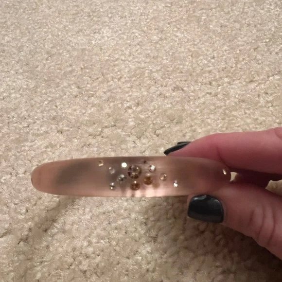 Alexis Bittar Rose and Gold Bangles - Picture 4 of 8